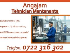 Tehnician mentenanta